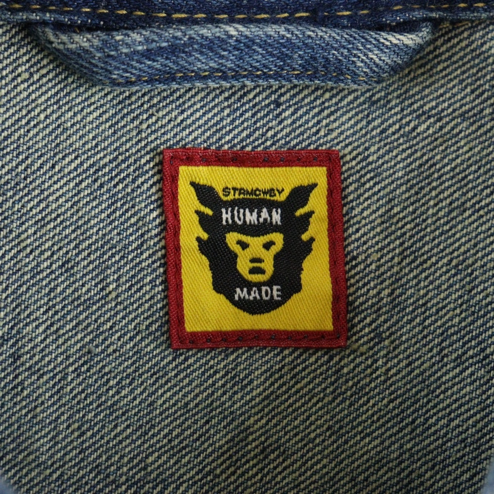 HUMAN MADE(ヒューマンメイド) 23SS Storm Cowboy Denim Jacket Type1968 カウボーイデニムジャケット Gジャン インディゴ