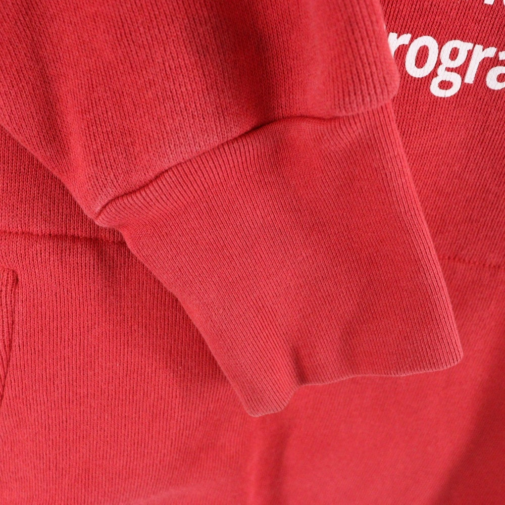 BALENCIAGA(バレンシアガ) World Food Program WFP Hoodie ワールドフードプログラム プルオーバースウェットパーカー フーディー レッド 541870 TCV34