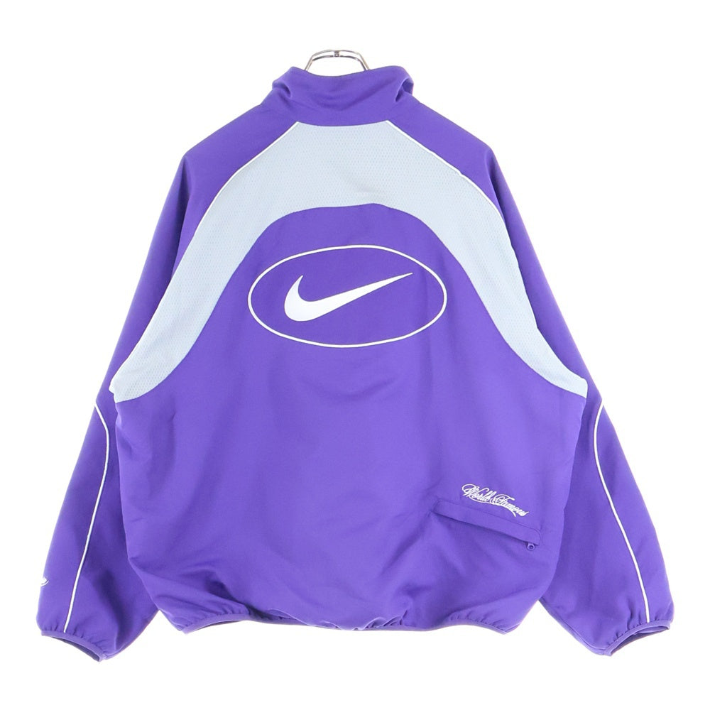 SUPREME(シュプリーム) 25SS ×NIKE Track Jacket ナイキ ロゴエンブロイダリー トラックジャケット パープル HF9622-545