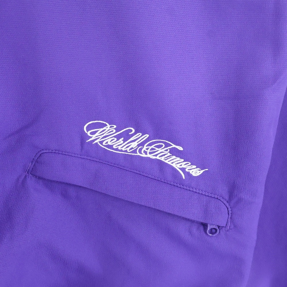 SUPREME(シュプリーム) 25SS ×NIKE Track Jacket ナイキ ロゴエンブロイダリー トラックジャケット パープル HF9622-545