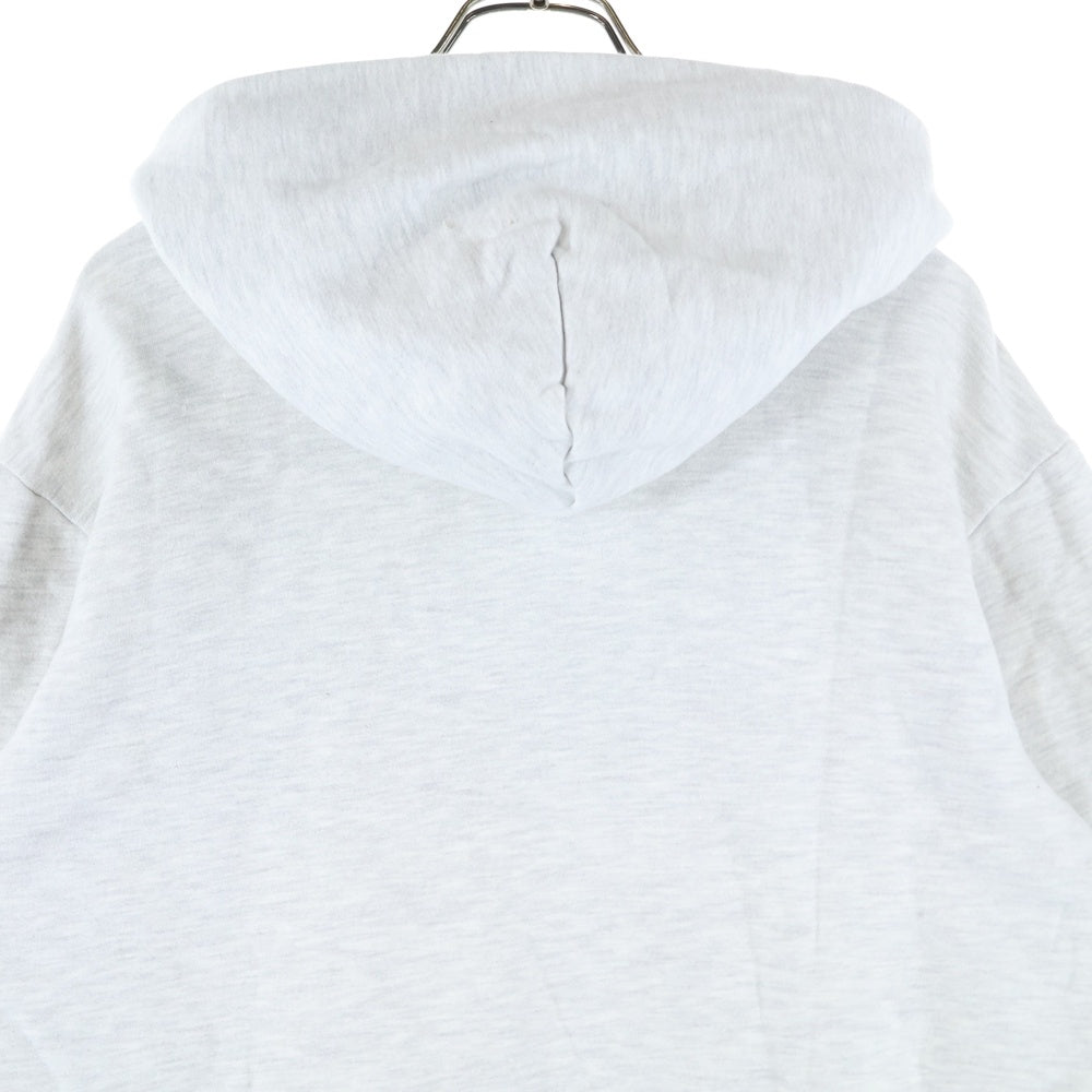 DENIM TEARS(デニムティアーズ) Virginia Sweat Hoodie フロントロゴプリント プルオーバースウェットパーカー フーディ グレー