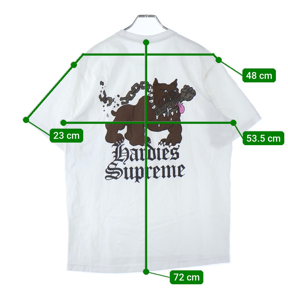 SUPREME(シュプリーム) 23SS Hardies Dog Tee ハーディーズドッグ 半袖Tシャツ ブラック