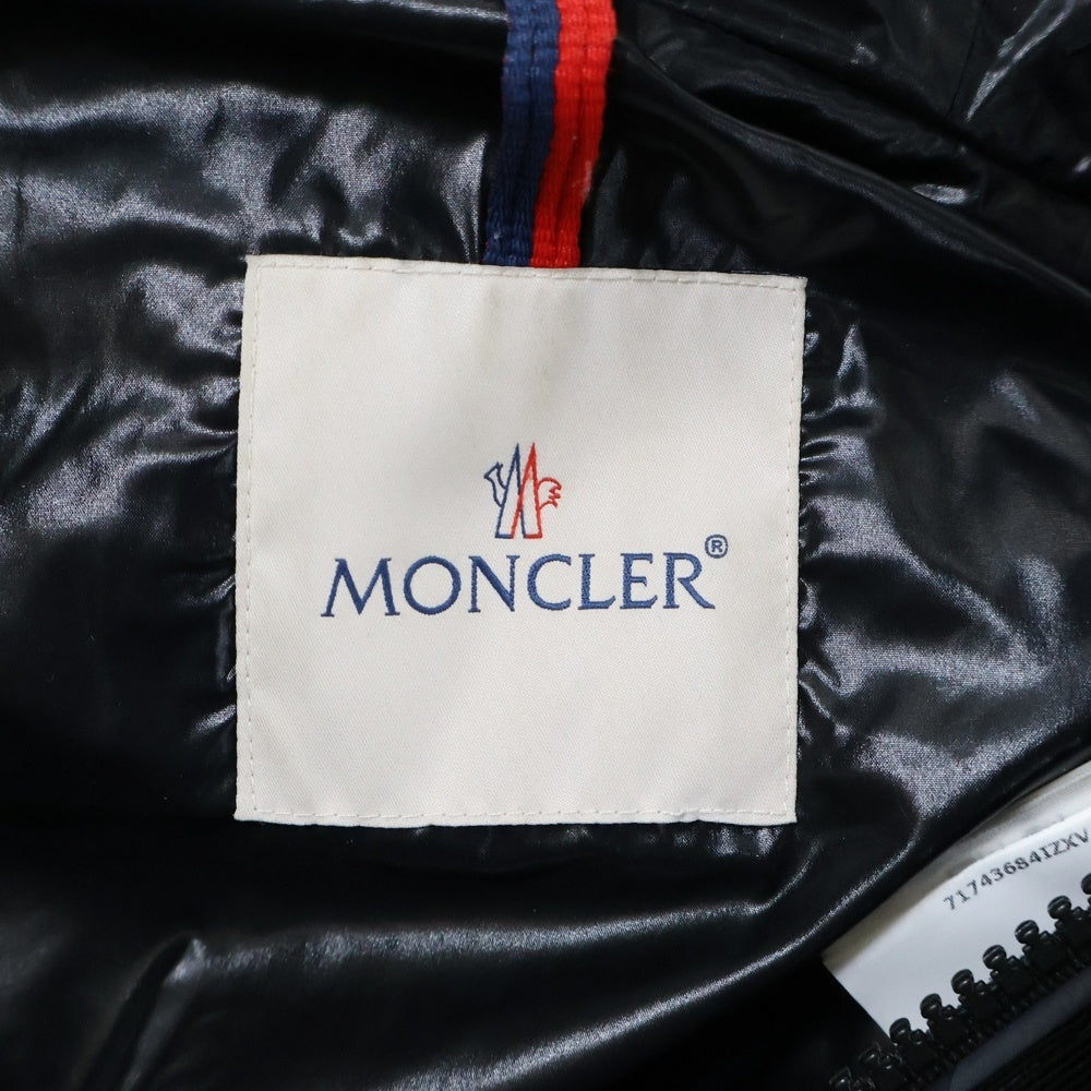 MONCLER(モンクレール) AITON GIUBBOTTO カモフラージュ 迷彩ダウンジャケット ネイビー D20914188405 549X4