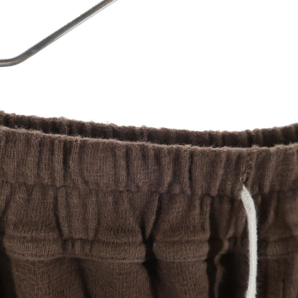 Rick Owens(リックオウエンス) 23AW Pronged Boxer Shorts ドローストリング ボクサーショーツ ハーフパンツ ブラウン RR02C7397-BGW