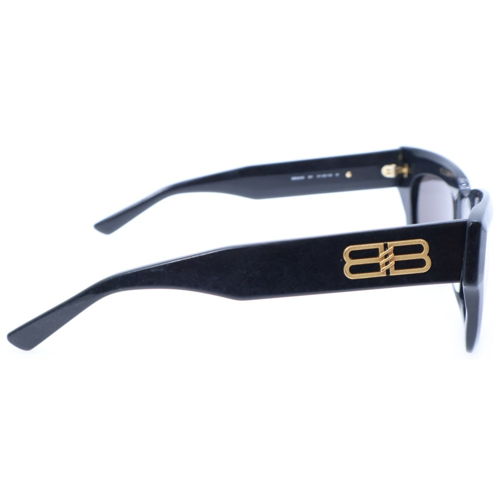 BALENCIAGA(バレンシアガ) BB Logo Sunglasses BBロゴ ダメージ加工サングラス 眼鏡 アイウェア ブラック BB0234S