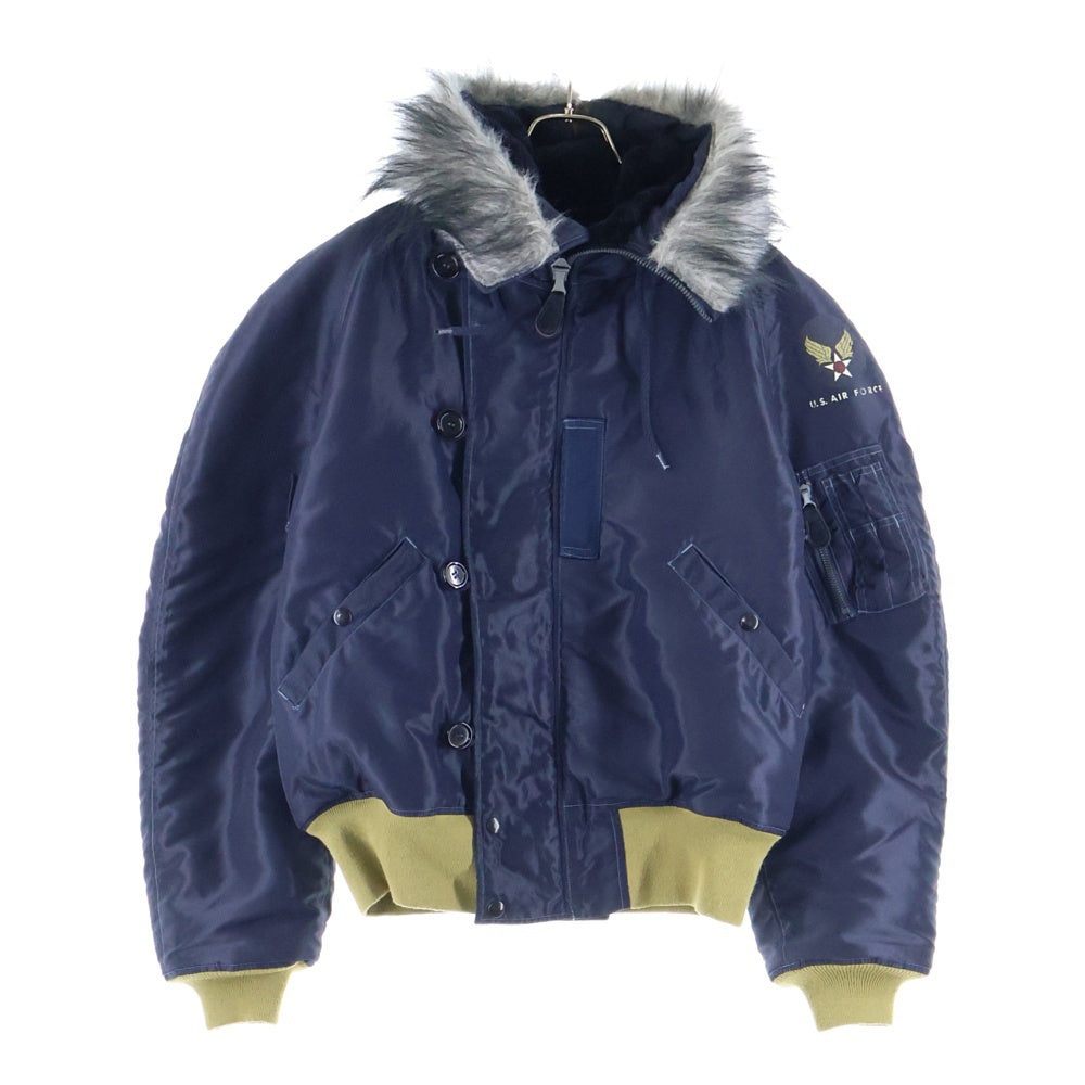 Buzz Rickson's(バズリクソンズ) TypeN-2A フライトボンバージャケット ミリタリージャケット ネイビー