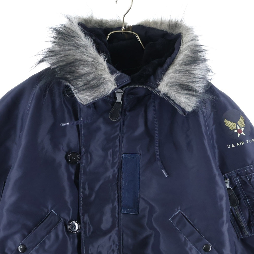 Buzz Rickson's(バズリクソンズ) TypeN-2A フライトボンバージャケット ミリタリージャケット ネイビー