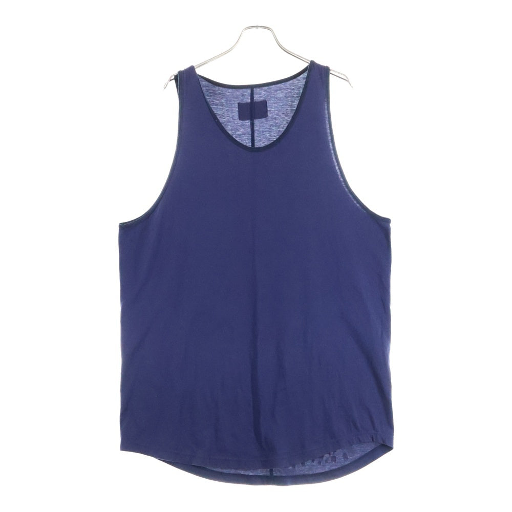 cvtvlist(カタリスト) Logo Tank Top バックロゴ タンクトップ ノースリーブシャツ ネイビー 2201050306