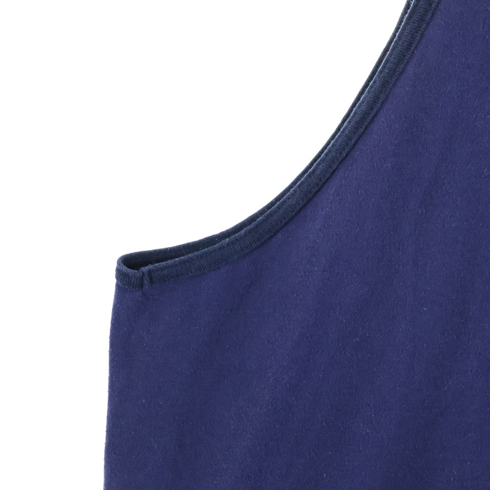 cvtvlist(カタリスト) Logo Tank Top バックロゴ タンクトップ ノースリーブシャツ ネイビー 2201050306