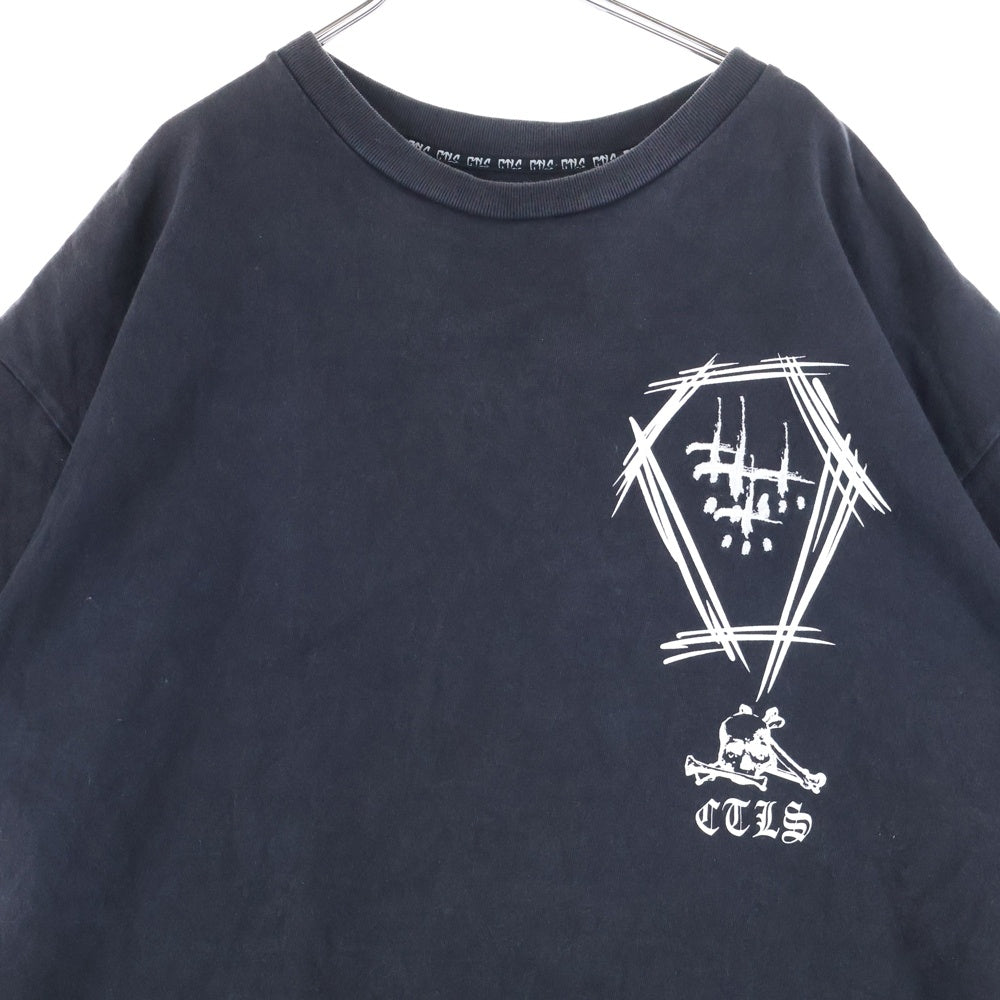 cvtvlist(カタリスト) THE X DAY ON YOUR LIFE T-Shirt 半袖Tシャツ ブラック