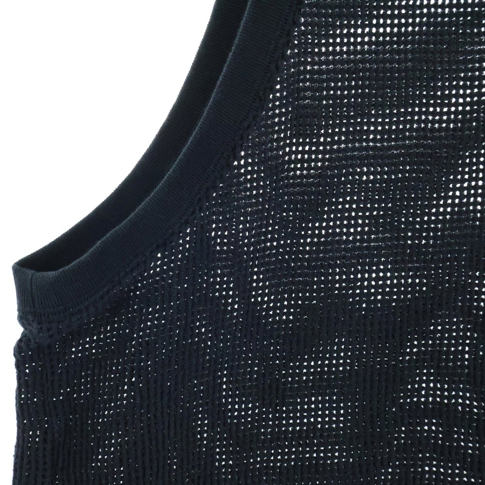 cvtvlist(カタリスト) Mesh Tank Top メッシュタンクトップ ブラック 2401060305