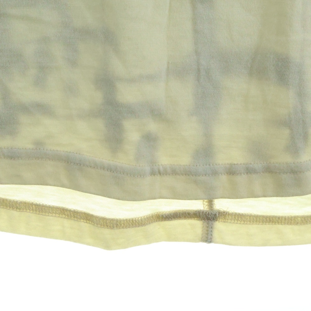 cvtvlist(カタリスト) Logo Tank Top バックロゴ タンクトップ ノースリーブシャツ イエロー2201050306