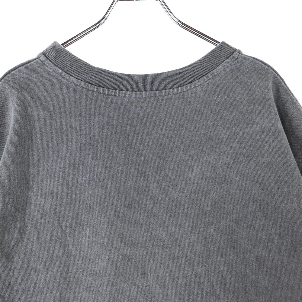 cvtvlist(カタリスト) T-Shirt ロゴ刺繍 半袖Tシャツ グレー