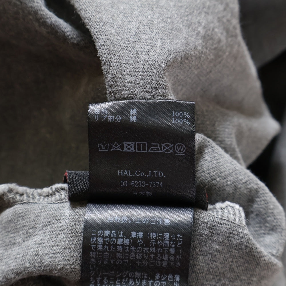 cvtvlist(カタリスト) T-Shirt ロゴ刺繍 半袖Tシャツ グレー