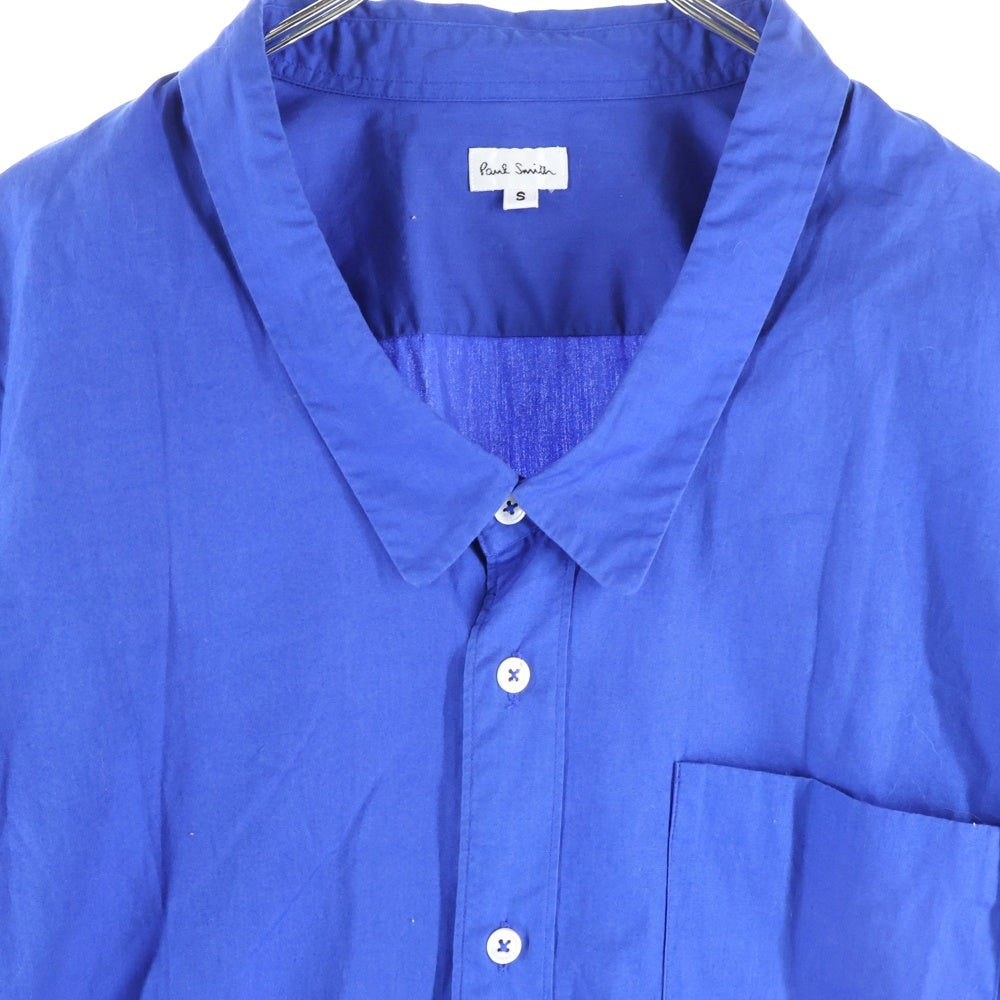 Paul Smith(ポールスミス) CALLOR SHIRTS カラー 長袖シャツ ブルー