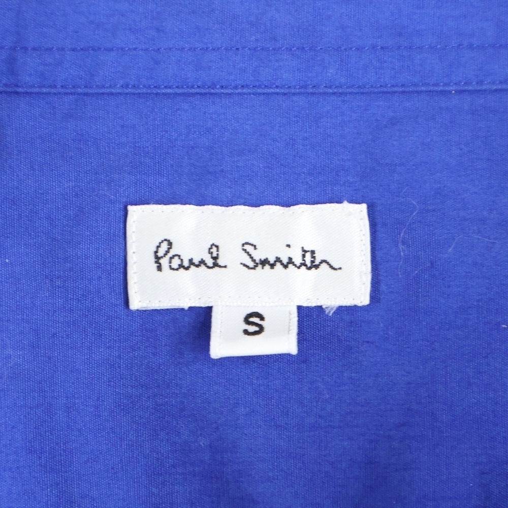 Paul Smith(ポールスミス) CALLOR SHIRTS カラー 長袖シャツ ブルー