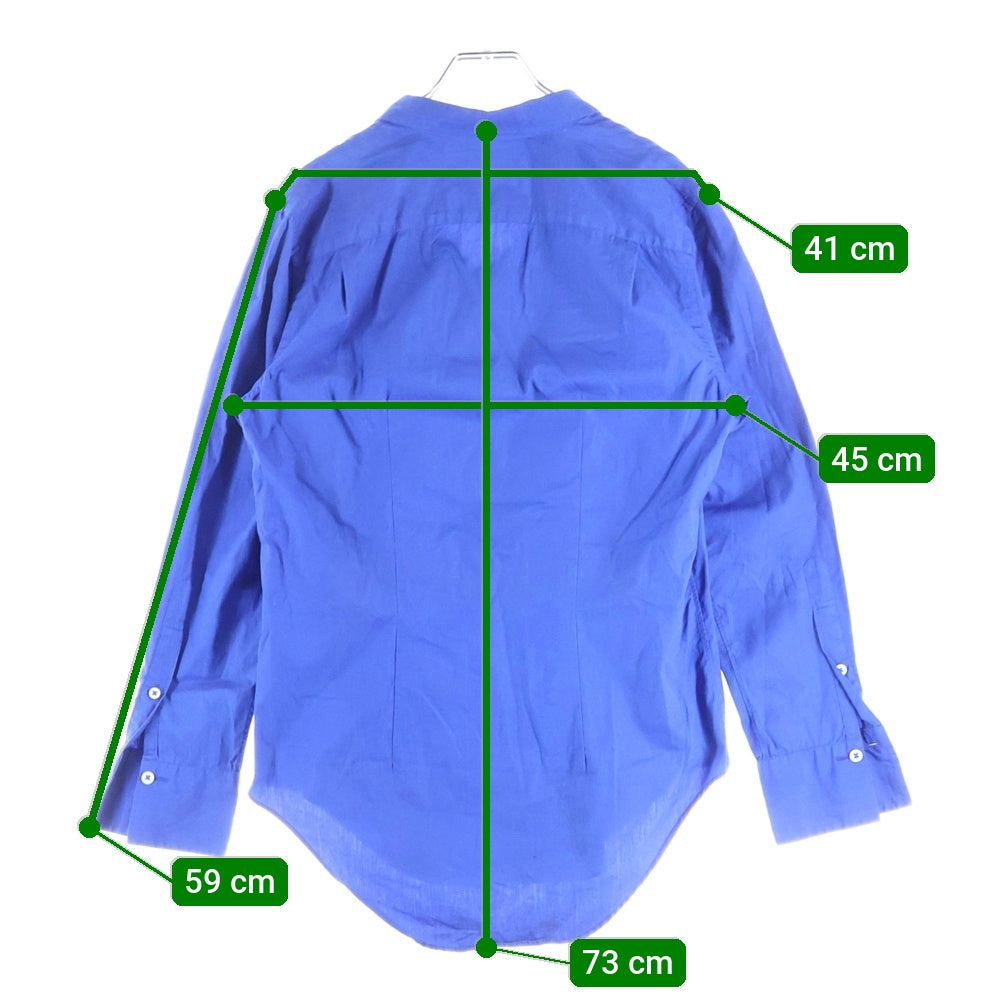 Paul Smith(ポールスミス) CALLOR SHIRTS カラー 長袖シャツ ブルー