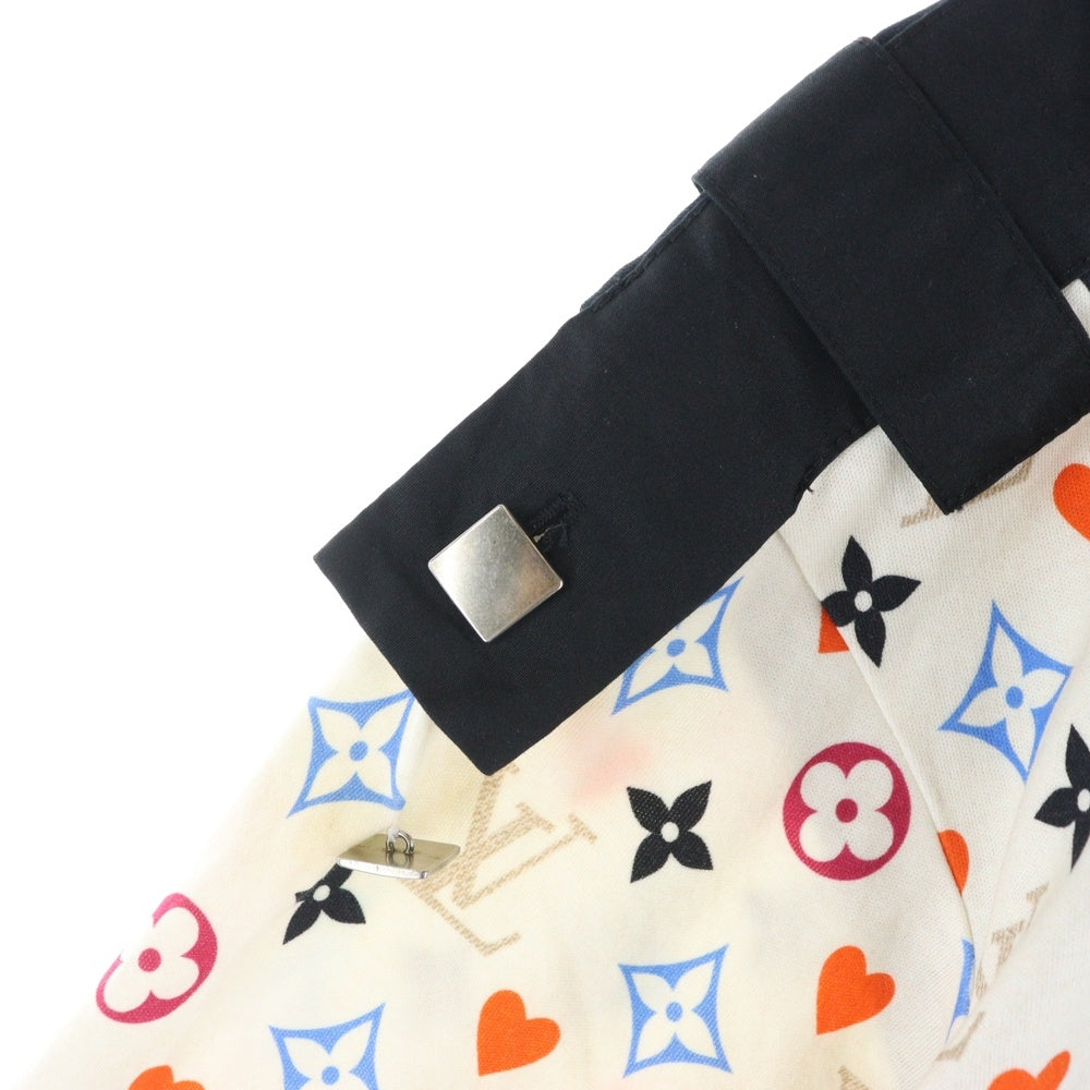 LOUIS VUITTON(ルイヴィトン) 21SS Monogram Game On Contrast Back T-Shirt モノグラム ゲーム オン コントラストバック 半袖Tシャツ カットソー マルチ RW211A ZVX FKTS98