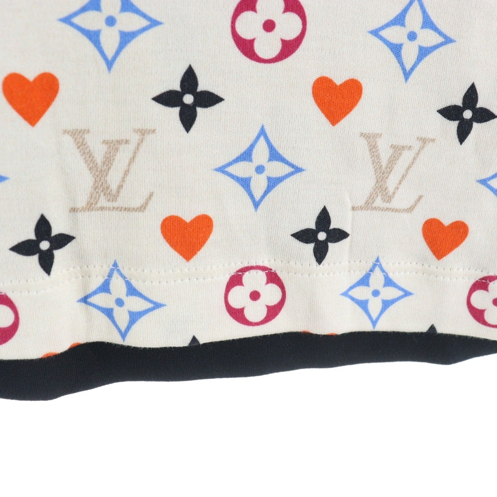 LOUIS VUITTON(ルイヴィトン) 21SS Monogram Game On Contrast Back T-Shirt モノグラム ゲーム オン コントラストバック 半袖Tシャツ カットソー マルチ RW211A ZVX FKTS98