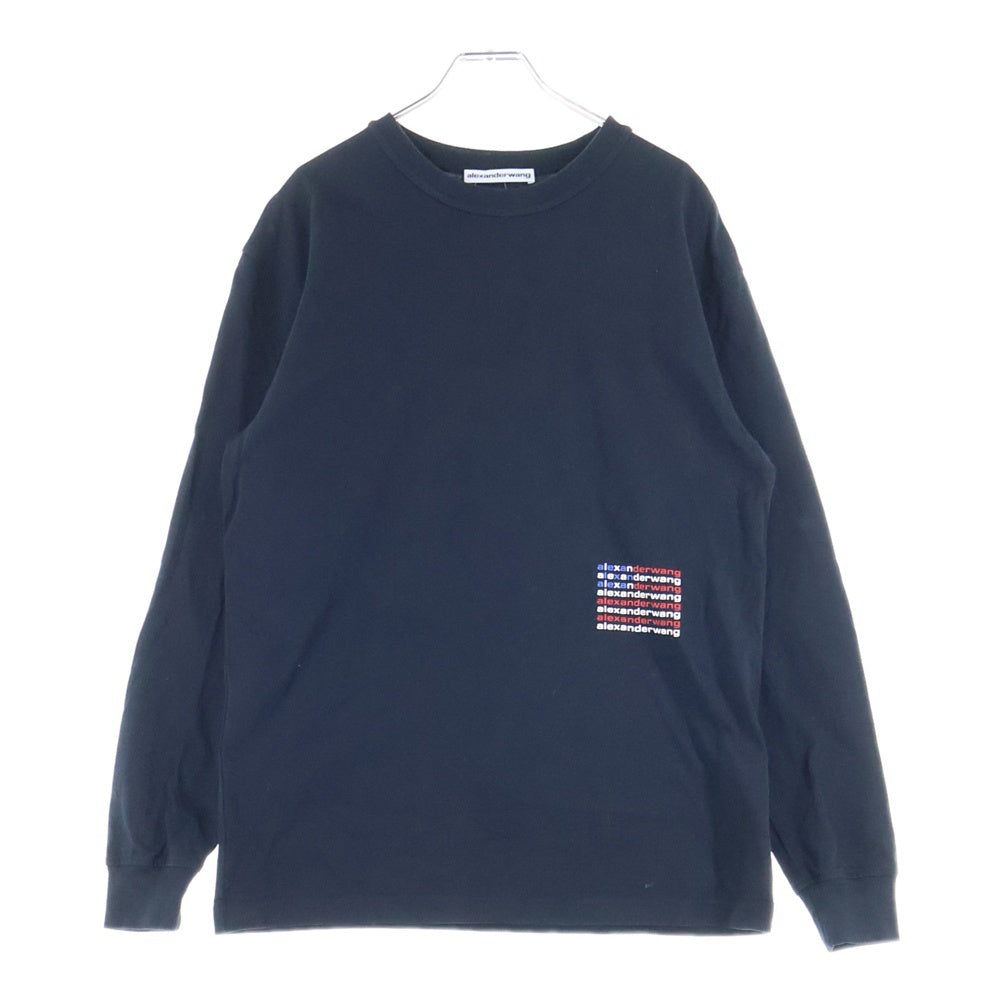 ALEXANDER WANG(アレキサンダーワン) SHIBUYA PARCO限定 L/S T-SHIRT 渋谷パルコ限定 長袖Tシャツ ロンT ブラック