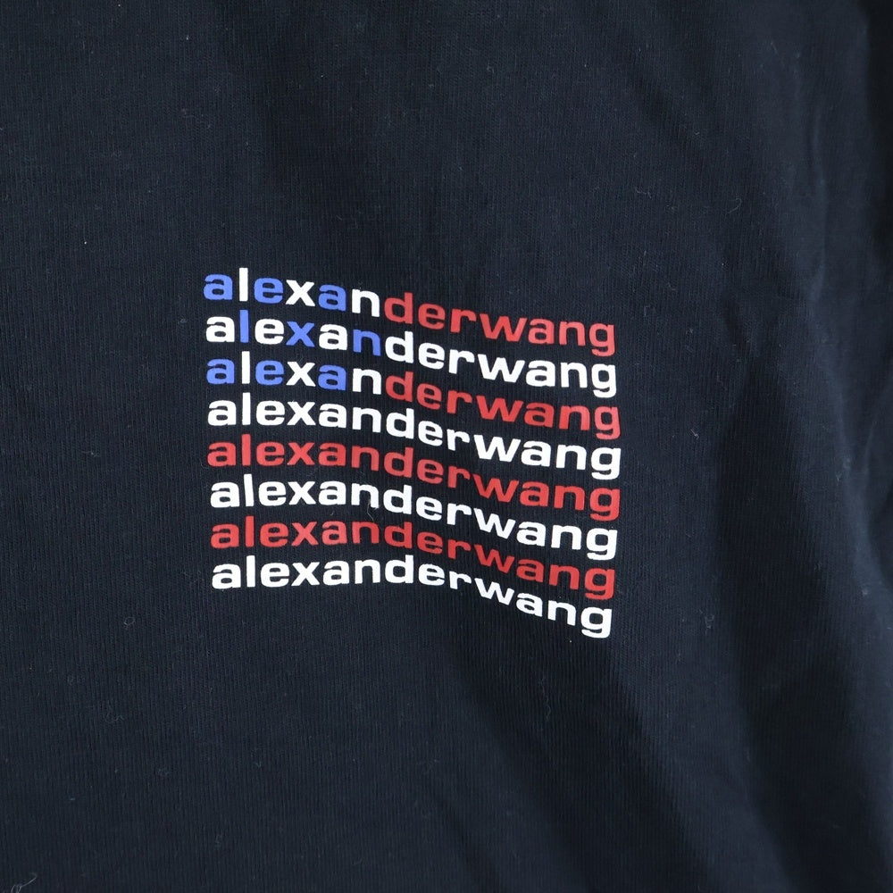 ALEXANDER WANG(アレキサンダーワン) SHIBUYA PARCO限定 L/S T-SHIRT 渋谷パルコ限定 長袖Tシャツ ロンT ブラック