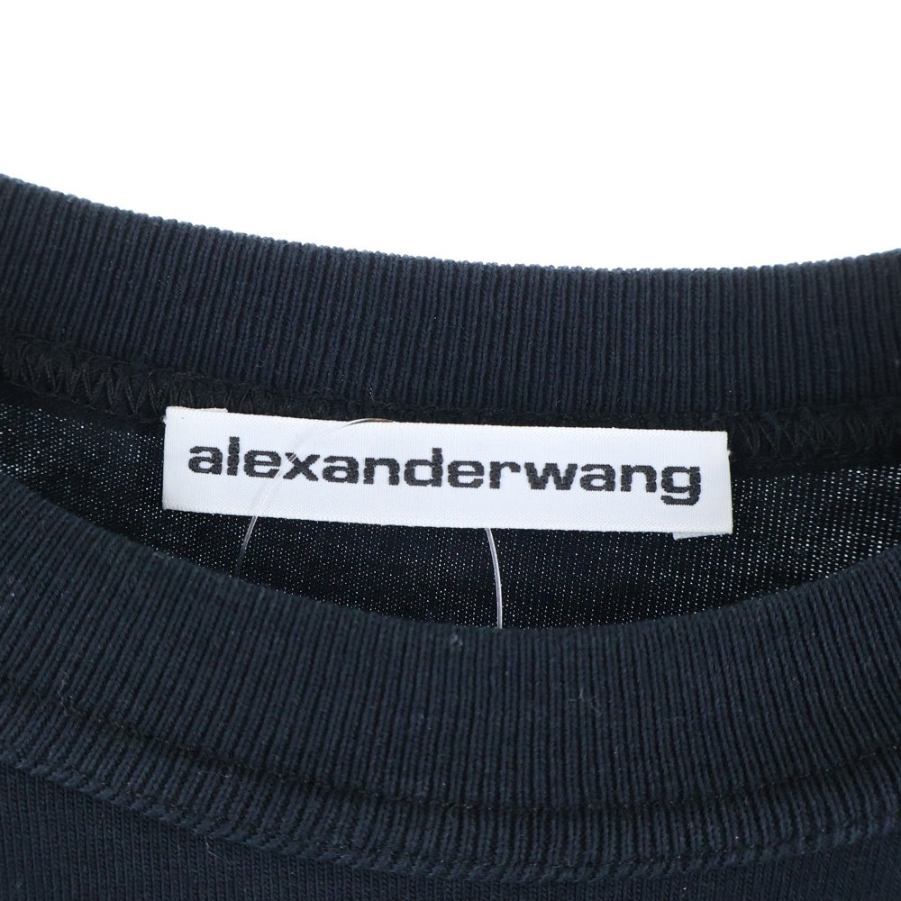 ALEXANDER WANG(アレキサンダーワン) SHIBUYA PARCO限定 L/S T-SHIRT 渋谷パルコ限定 長袖Tシャツ ロンT ブラック