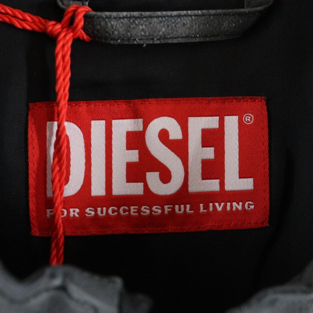 DIESEL(ディーゼル) J‐EVERT グラフィックデザイン ジップアップジャケット ブルゾン グレー