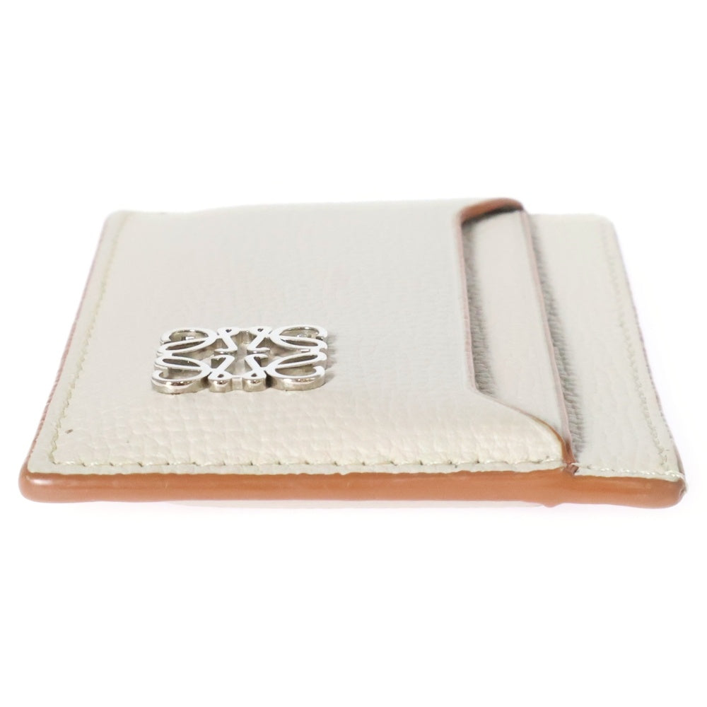LOEWE(ロエベ) ANAGRAM PLAIN CARD HOLDER アイコニック アナグラムロゴ カードケース ベージュ C821075X01