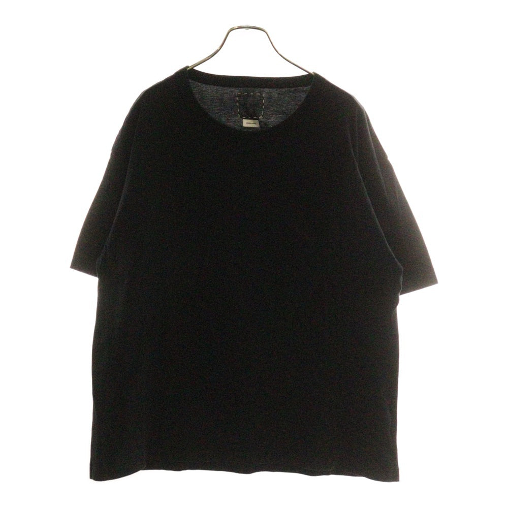 VISVIM(ヴィスヴィム) 19SS ULTIMATE JUMBO TEE S/S アルティメイト ジャンボ 半袖Tシャツ ブラック 0119105010002