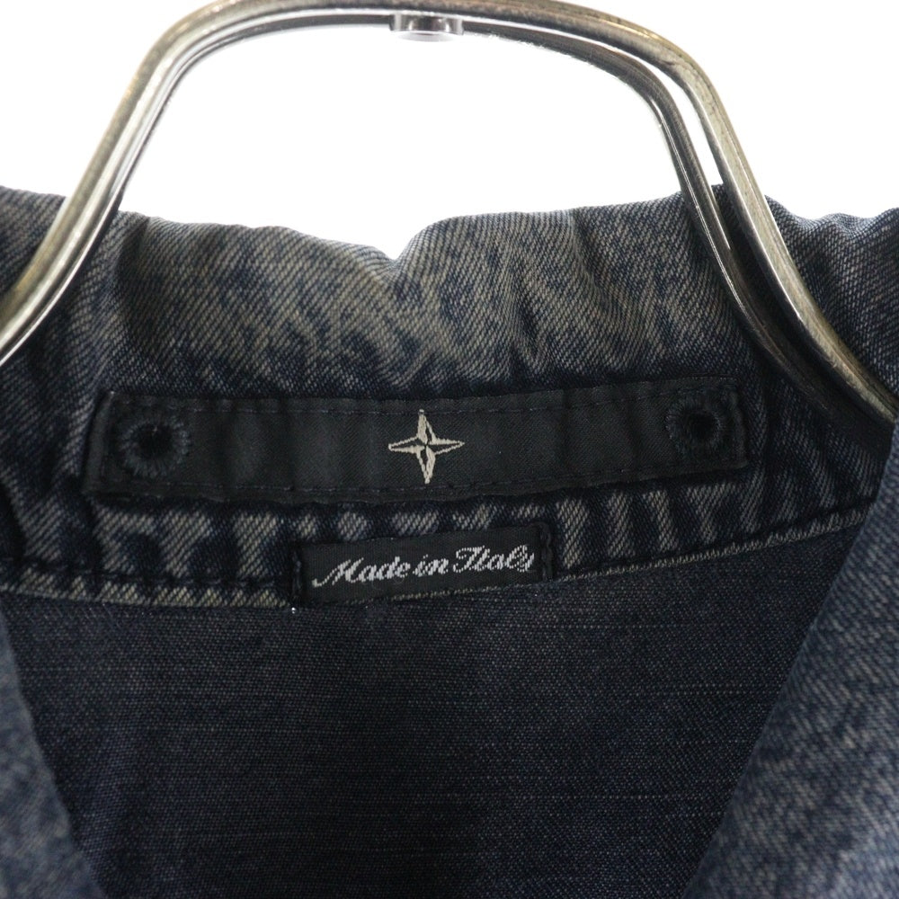 STONE ISLAND(ストーンアイランド) Button Denim Jacket ボタンフライ デニムジャケット インディゴ