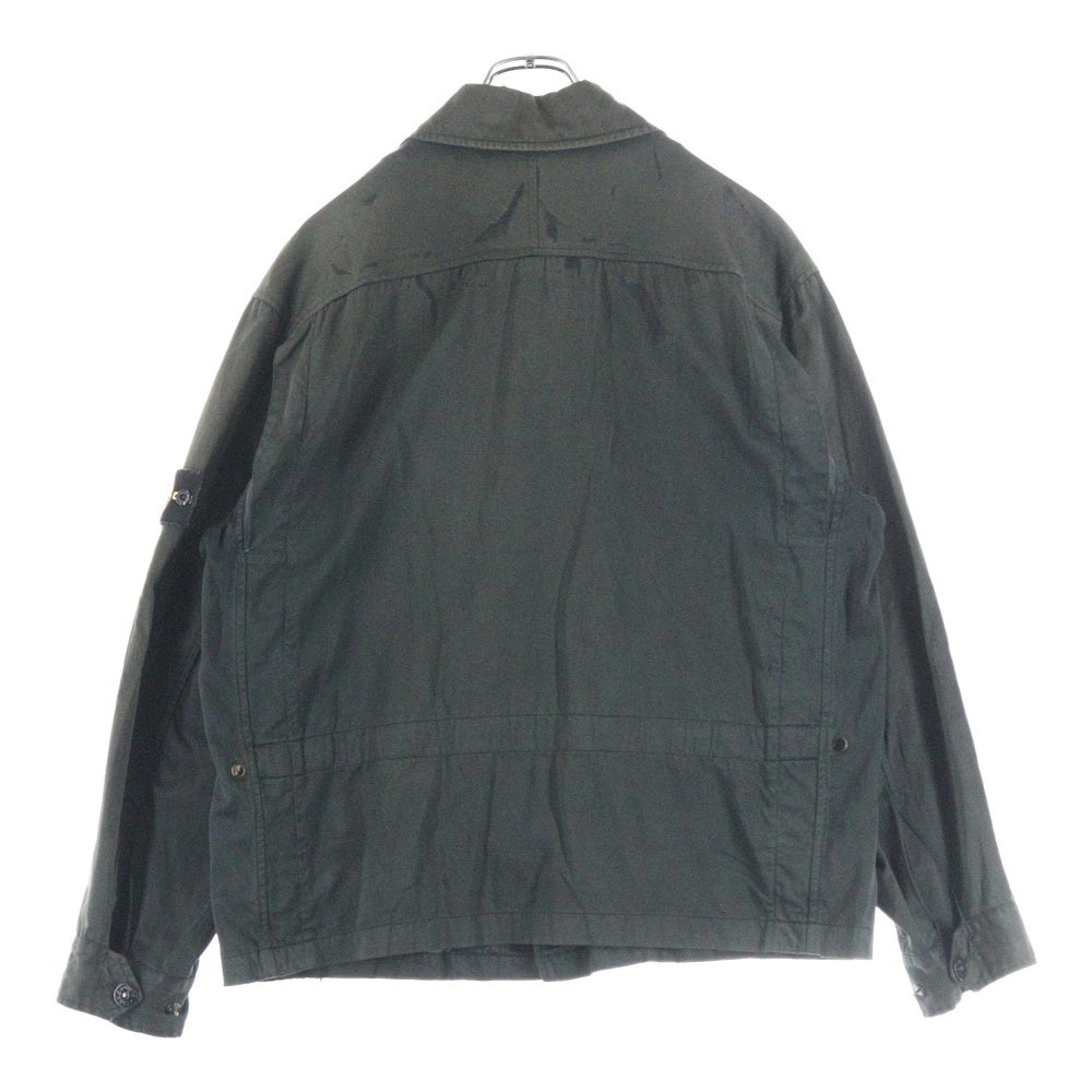 STONE ISLAND(ストーンアイランド) 00s アームパッチ ミリタリージャケット カーキ