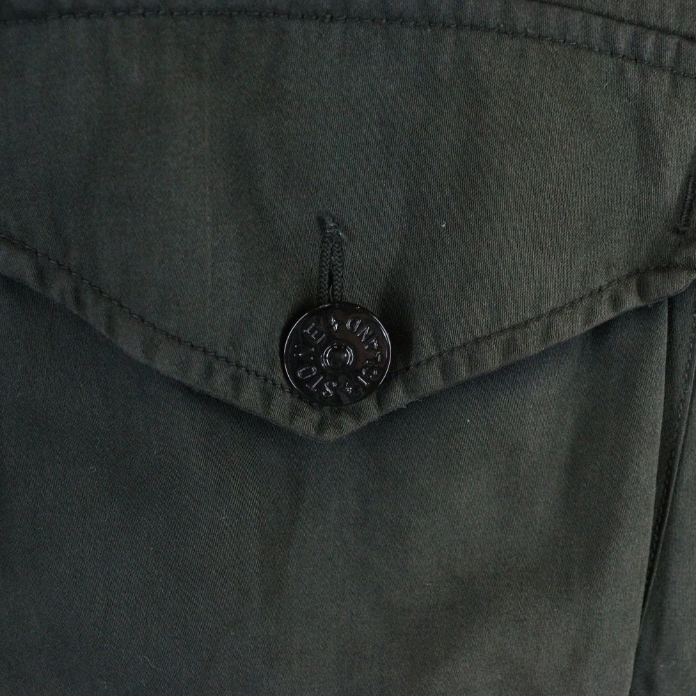 STONE ISLAND(ストーンアイランド) 00s アームパッチ ミリタリージャケット カーキ
