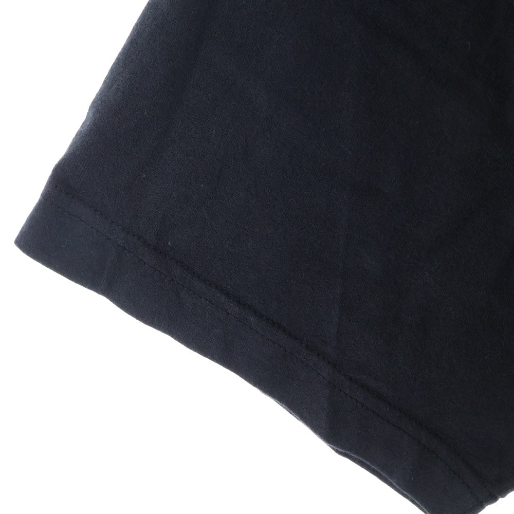 WTAPS(ダブルタップス) ロゴパッチ付き クルーネック半袖Tシャツ ブラック 201ATDT-CSM03