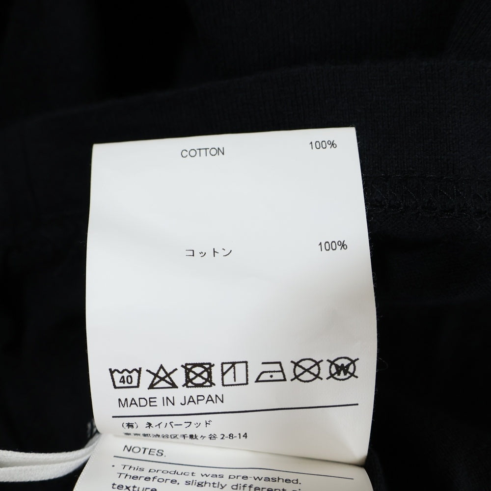 WTAPS(ダブルタップス) ロゴパッチ付き クルーネック半袖Tシャツ ブラック 201ATDT-CSM03