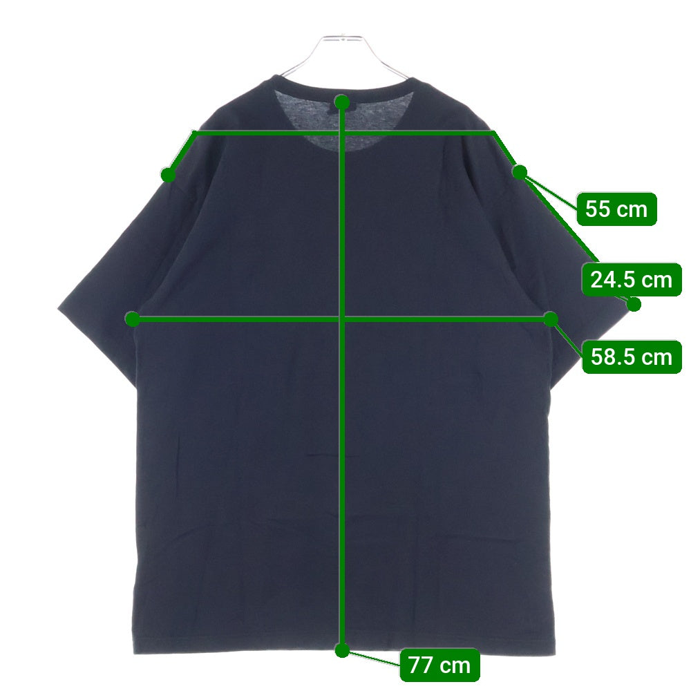 WTAPS(ダブルタップス) ロゴパッチ付き クルーネック半袖Tシャツ ブラック 201ATDT-CSM03