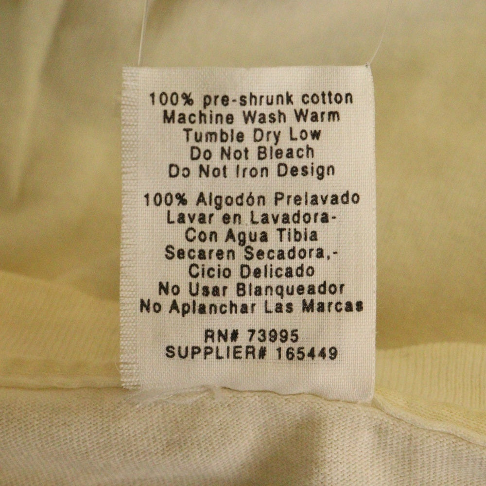 VINTAGE(ヴィンテージ) 90s NIRVANA IN UTERO ニルヴァーナ インユーテロ 両面プリント 半袖Tシャツ ホワイト