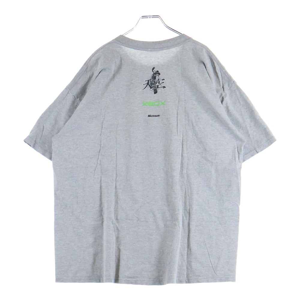 VINTAGE(ヴィンテージ) 天空-Tenku- Freestyle Snowboarding XBOX ゲームロゴカットソー 半袖Tシャツ グレー