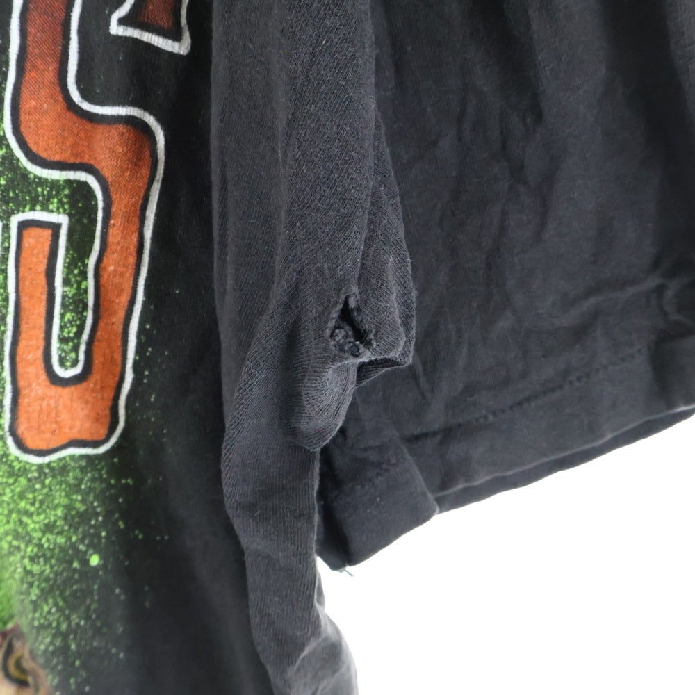 VINTAGE(ヴィンテージ) 90s 1992 GUNS N' ROSES Bad Apple BROCKUM ガンズ アンド ローゼス バッド アップル ブロッカム 半袖Tシャツ ブラック