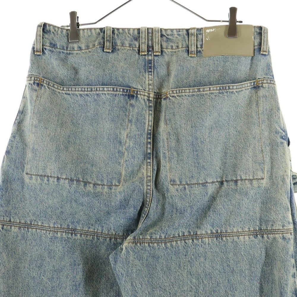 entire studios(エンタイア スタジオ) 24SS HEAVY DENIM CARGO PANTS ヘビーデニムカーゴパンツ インディゴ ES2430SW