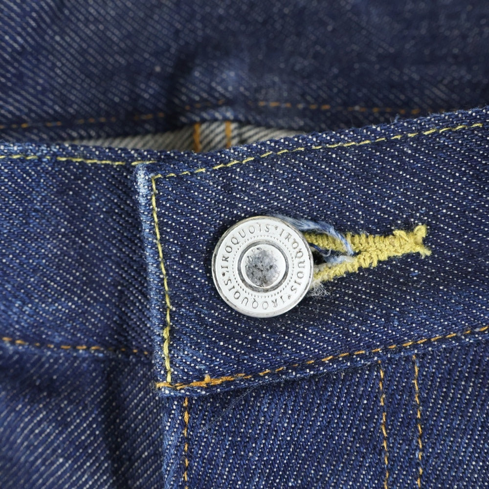 iroquois(イロコイ) 14oz VINTAGE DENIM WIDE PT ワイドデニムパンツ インディゴ 477101