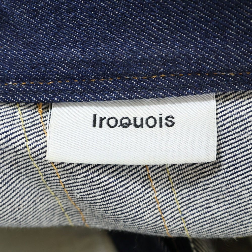 iroquois(イロコイ) 14oz VINTAGE DENIM WIDE PT ワイドデニムパンツ インディゴ 477101