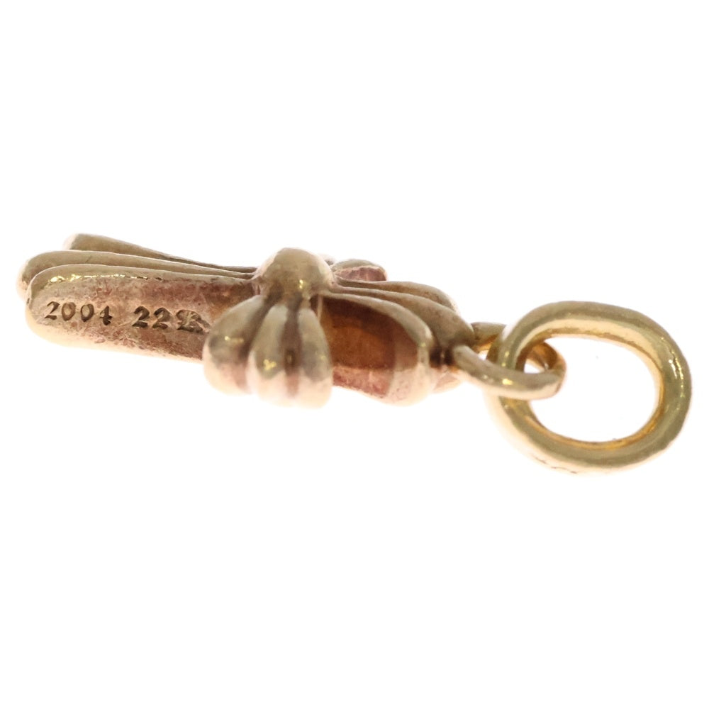 CHROME HEARTS(クロムハーツ) 22K CRS BBYFAT ベイビーファットクロス ペンダントトップ ゴールド BCA037