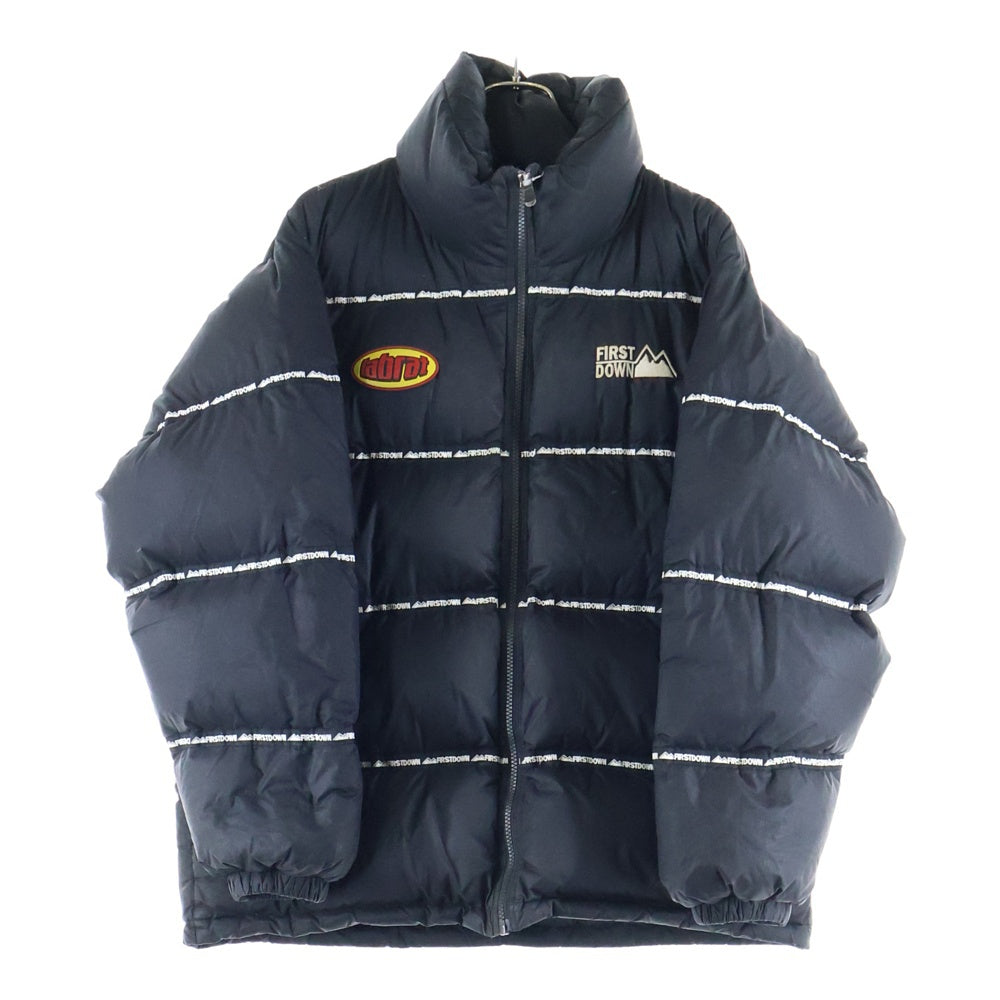 FIRST DOWN(ファーストダウン) ×LABRAT Down Jacket ラブラット ダウンジャケット ブラック 442440C