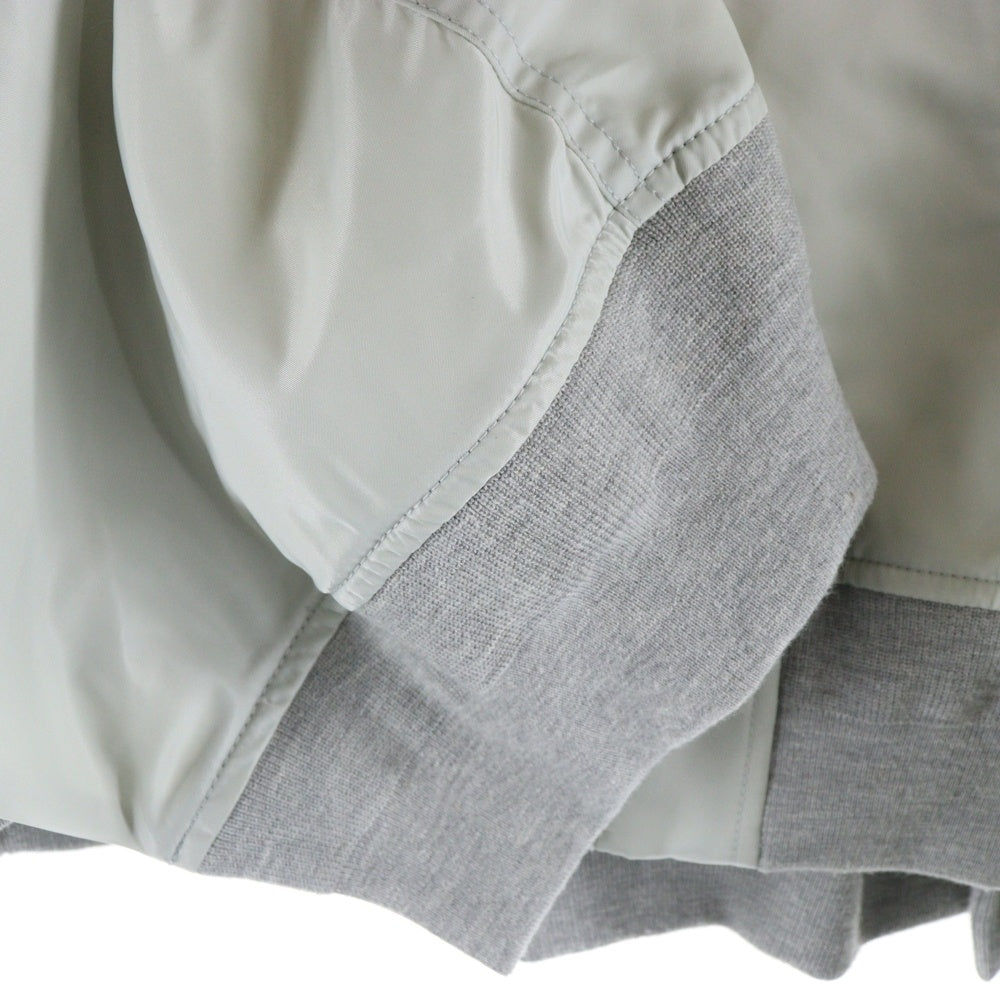 Sacai(サカイ) Nylpn Jacket ナイロンツイルミックスケープ ボンバージャケット 22-05957