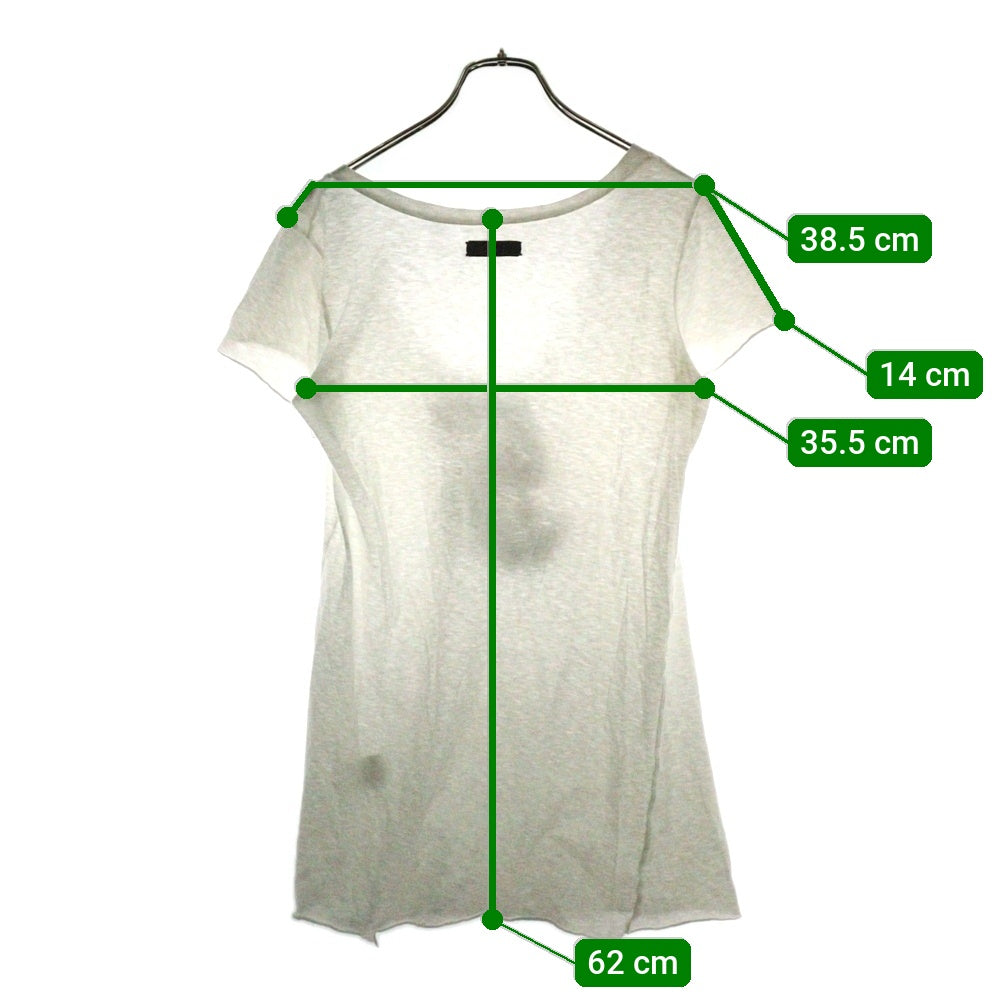 IF SIX WAS NINE(イフシックスワズナイン) V Neck T-Shirt Vネック半袖Tシャツ ホワイト レディース FIVE QUARTET/HSV 0311GY5