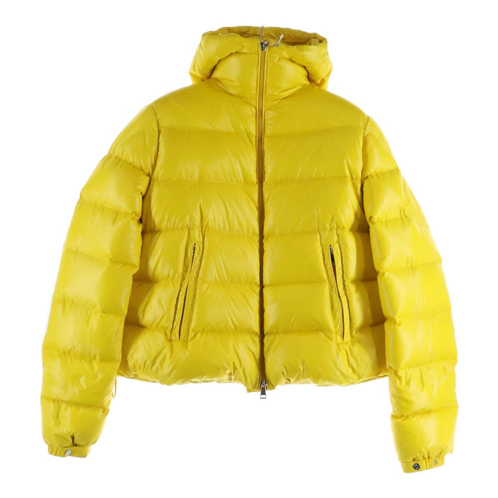 MONCLER GENIUS(モンクレール ジーニアス) GINERVA GIUBBOTTO ジュネーブ ロゴワッペン ダウンジャケット イエロー レディース D209C4530500 68950