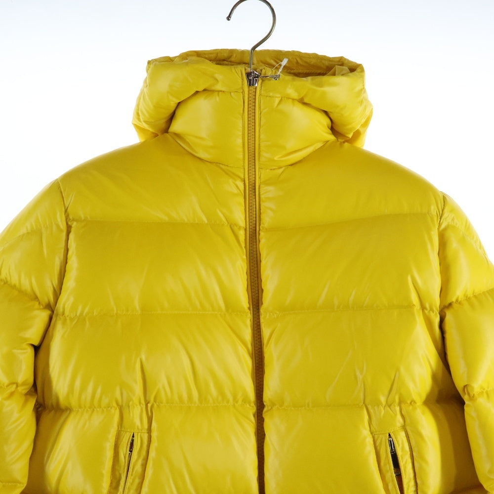 MONCLER GENIUS(モンクレール ジーニアス) GINERVA GIUBBOTTO ジュネーブ ロゴワッペン ダウンジャケット イエロー レディース D209C4530500 68950