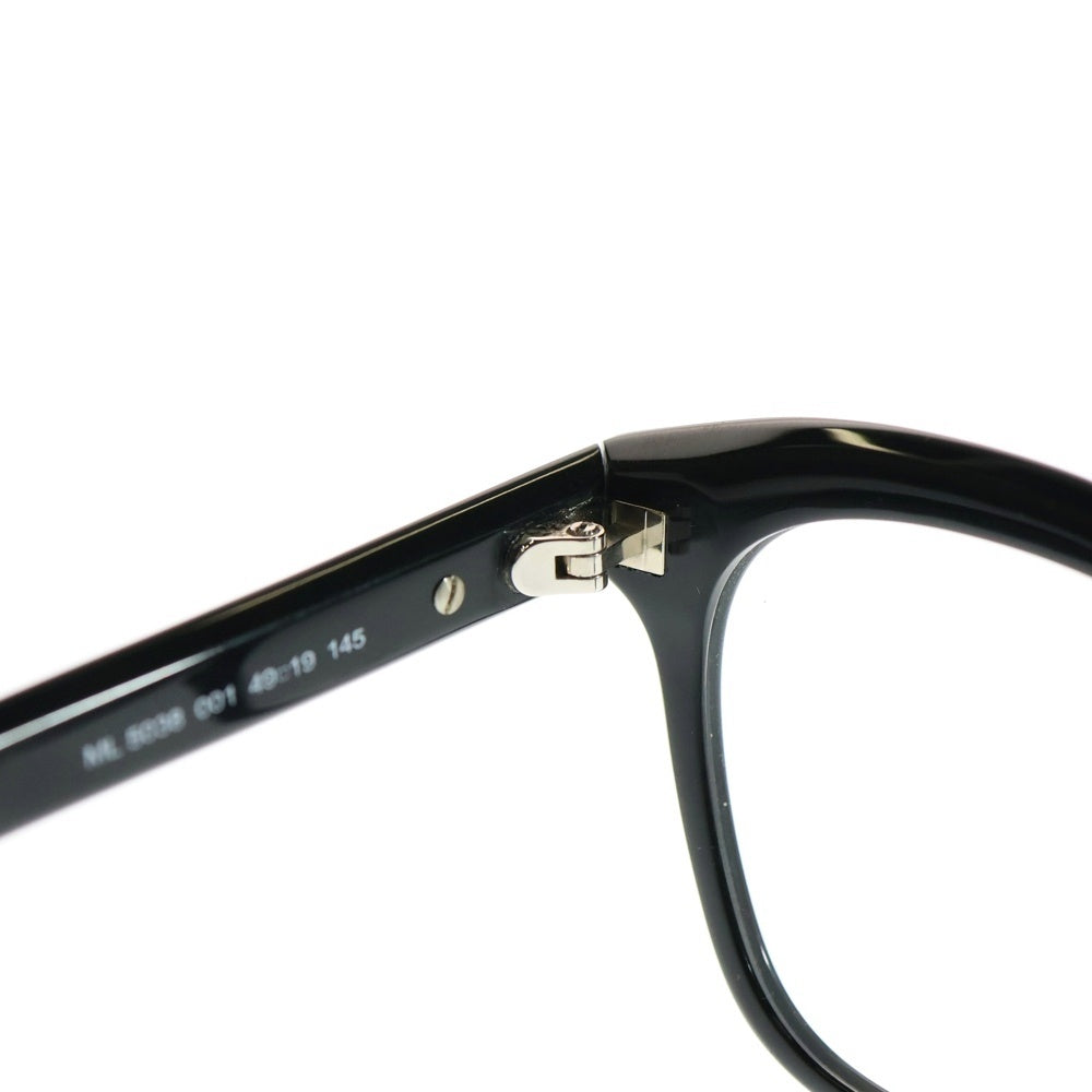 MONCLER(モンクレール) Glasses スクエアフレーム アイウェア 眼鏡 ブラック ML5038