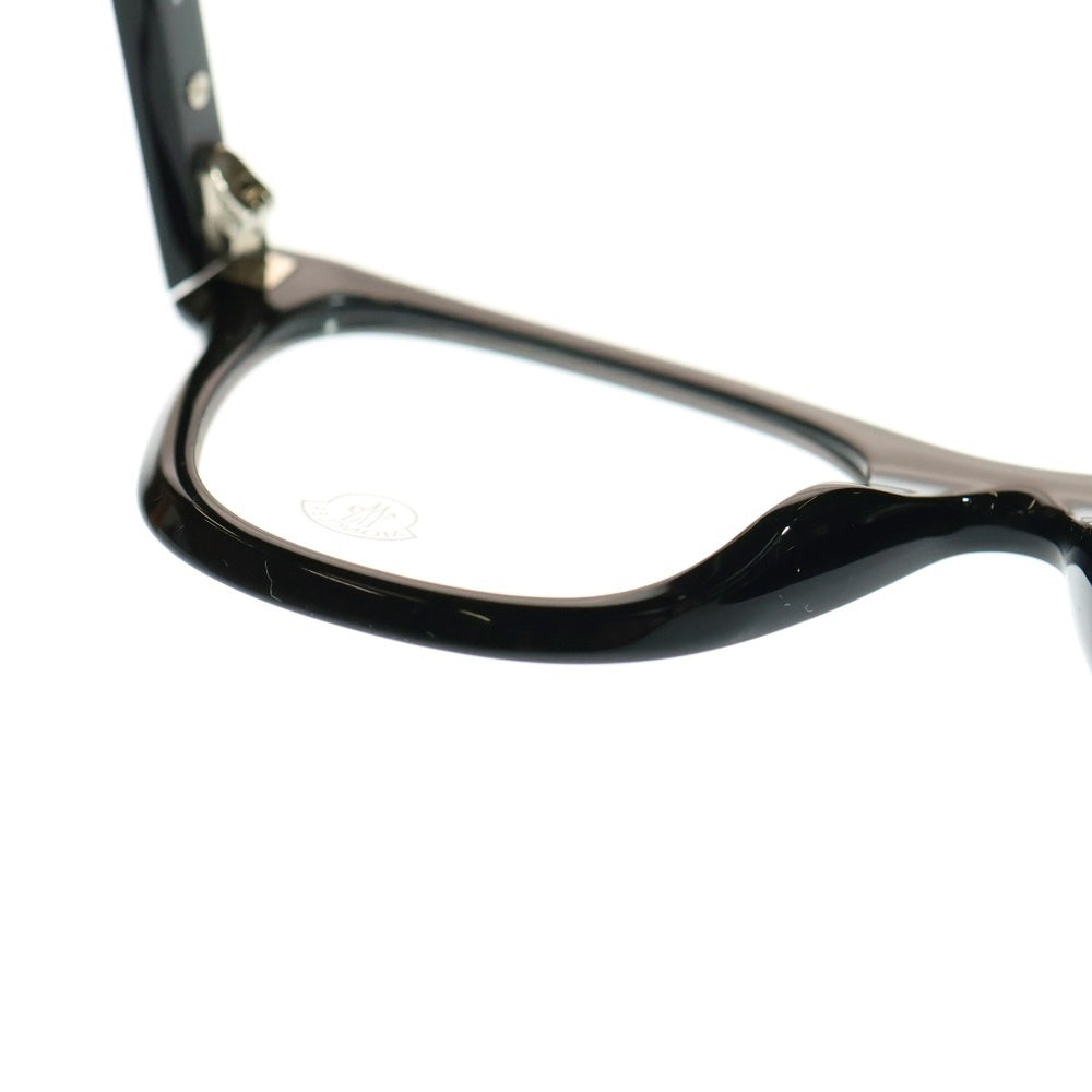 MONCLER(モンクレール) Glasses スクエアフレーム アイウェア 眼鏡 ブラック ML5038