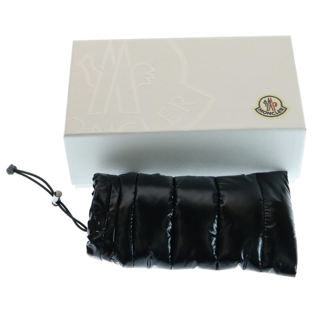 MONCLER(モンクレール) Glasses スクエアフレーム アイウェア 眼鏡 ブラック ML5038